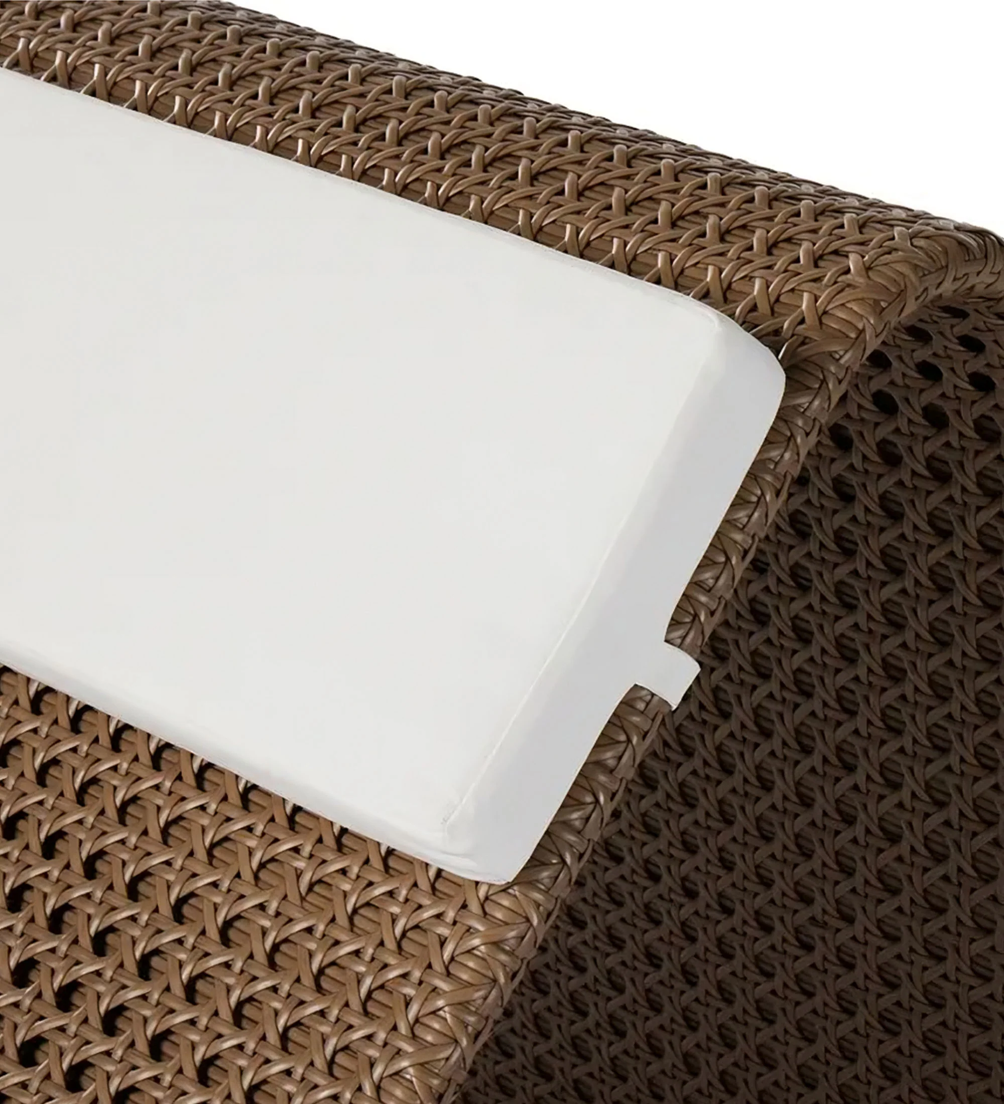 Zrood Outdoor Swimming Poolside Lounger (Light Brown) - Image 7
